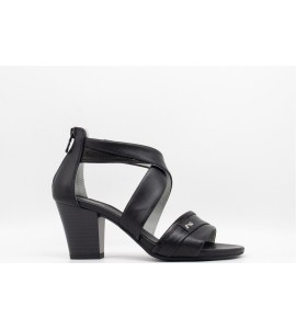 NERO GIARDINI SANDALO IN PELLE
