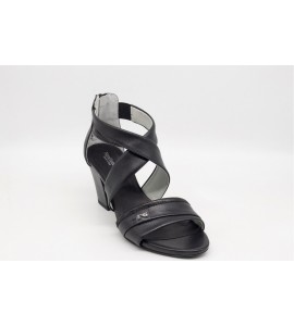 NERO GIARDINI SANDALO IN PELLE