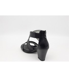 NERO GIARDINI SANDALO IN PELLE