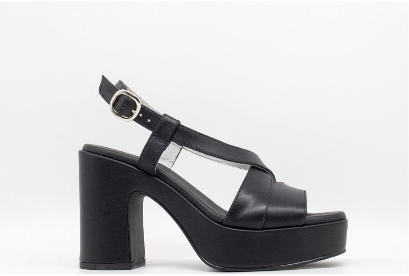 NERO GIARDINI SANDALO PLATFORM