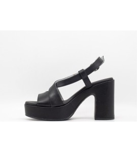 NERO GIARDINI SANDALO PLATFORM