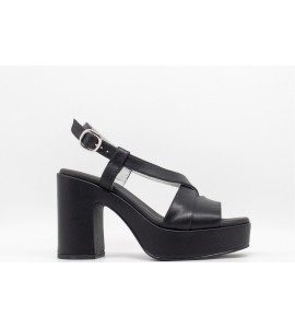 NERO GIARDINI SANDALO PLATFORM