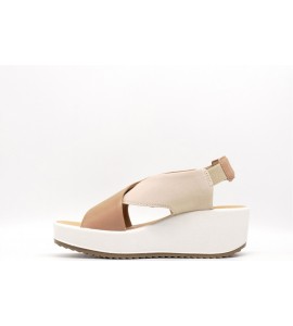 IGI &amp; CO Sandali con zeppa in pelle