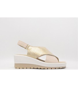 IGI &amp; CO Sandalo con zeppa in pelle