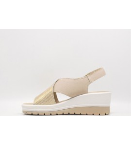 IGI &amp; CO Sandalo con zeppa in pelle