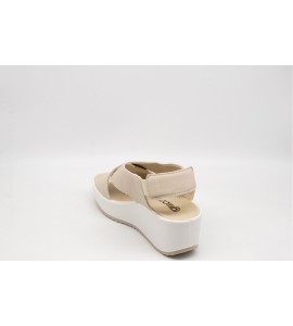 IGI &amp; CO Sandali con zeppa in pelle