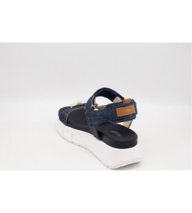 NERO GIARDINI SANDALO in denim