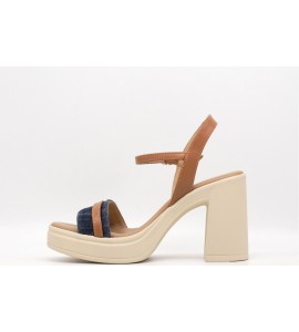 NERO GIARDINI SANDALO in denim