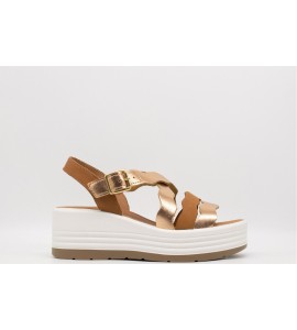 IGI &amp; CO Sandali con zeppa in pelle