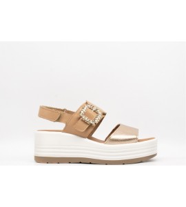 IGI &amp; CO Sandali con zeppa in pelle