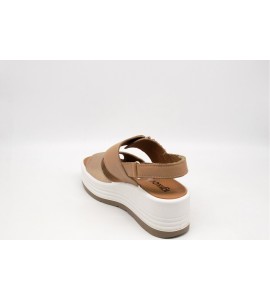 IGI &amp; CO Sandali con zeppa in pelle