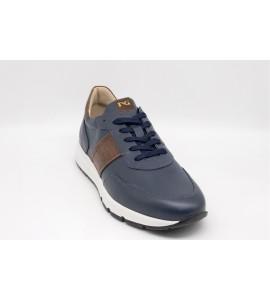NERO GIARDINI SNEAKERS IN PELLE UOMO