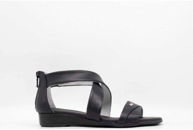 NERO GIARDINI SANDALO IN PELLE