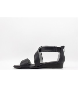 NERO GIARDINI SANDALO IN PELLE
