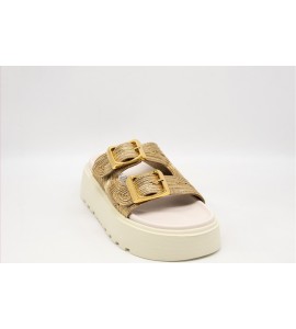 CASADEI CIABATTA ZEUDI LAME'