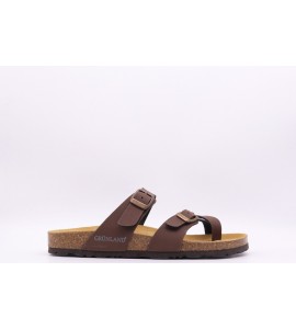 GRUNLAND Sandalo donna in pelle