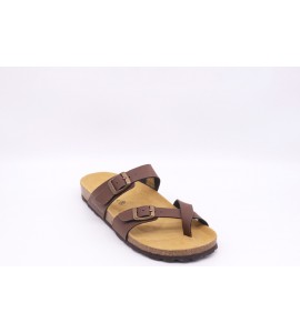 GRUNLAND Sandalo donna in pelle
