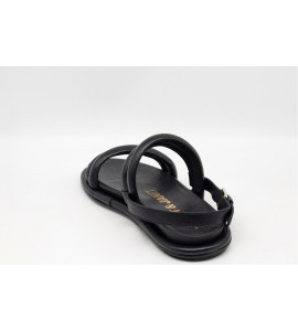 JANET&amp;JANET SANDALO BASSO IN PELLE