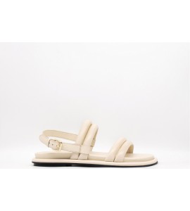 JANET&amp;JANET SANDALO BASSO IN PELLE