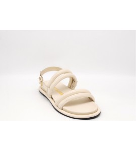 JANET&amp;JANET SANDALO BASSO IN PELLE