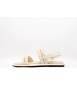 JANET&amp;JANET SANDALO BASSO IN PELLE