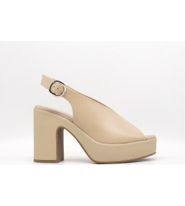 NERO GIARDINI SANDALO IN PELLE