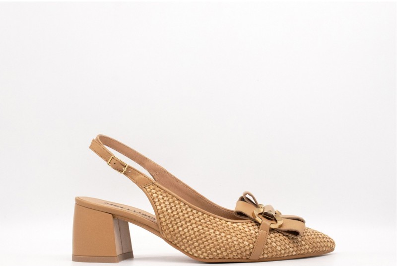 MELLUSO SLINGBACK INTRECCIATA