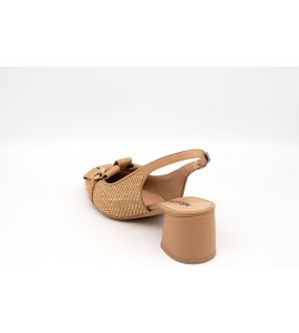 MELLUSO SLINGBACK INTRECCIATA