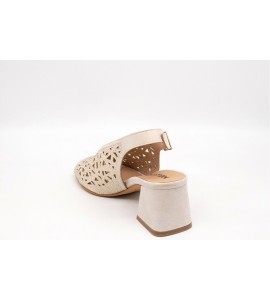MELLUSO slingback spuntata CON STRASS