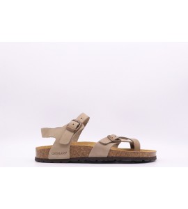 GRUNLAND Sandalo donna in pelle