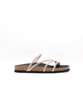 GRUNLAND Ciabatta con glitter SARA
