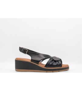 GRUNLAND SANDALO CON ZEPPA FLOCK