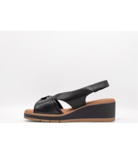 GRUNLAND SANDALO CON ZEPPA FLOCK