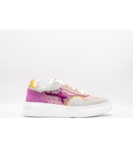 W6YZ Sneakers XENIA W in pelle e tessuto tecnico