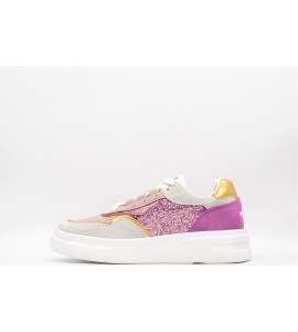 W6YZ Sneakers XENIA W in pelle e tessuto tecnico