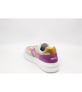 W6YZ Sneakers XENIA W in pelle e tessuto tecnico