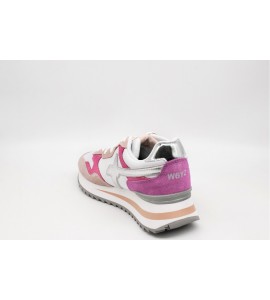 W6YZ Sneakers YAK-W in tessuto tecnico e suede