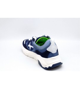 W6YZ Sneakers NEXT-M in tessuto e suede