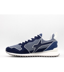 W6YZ Sneakers JET-M in tessuto tecnico e suede