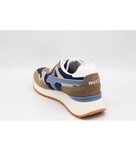 W6YZ Sneakers YAK-M in tessuto tecnico e suede