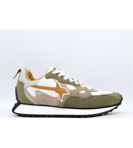 W6YZ Sneakers LOOP-M in tessuto tecnico e suede