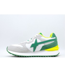 W6YZ Sneakers YAK-M in tessuto tecnico e suede