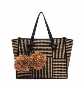 GIANNI CHIARINI  BALI MARCELLA NATURAL-NERO