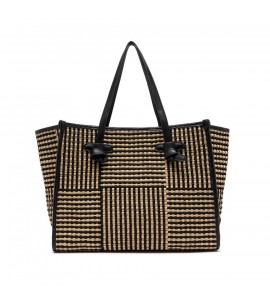 GIANNI CHIARINI  BALI MARCELLA NATURAL-NERO