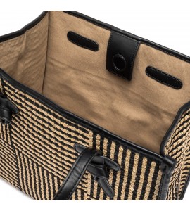 GIANNI CHIARINI  BALI MARCELLA NATURAL-NERO