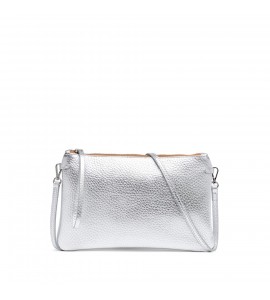GIANNI CHIARINI HERMY LIGHT SILVER-CARAMELLO