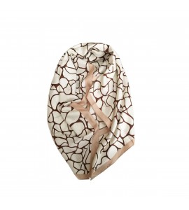 TOSCA BLU FOULARD PAPAYA NATURALE