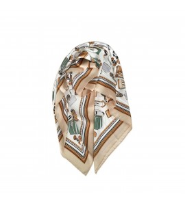 TOSCA BLU FOULARD ANANAS NATURALE
