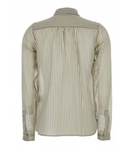 JUCCA CAMICIA A RIGHE SEMITRASPARENTE