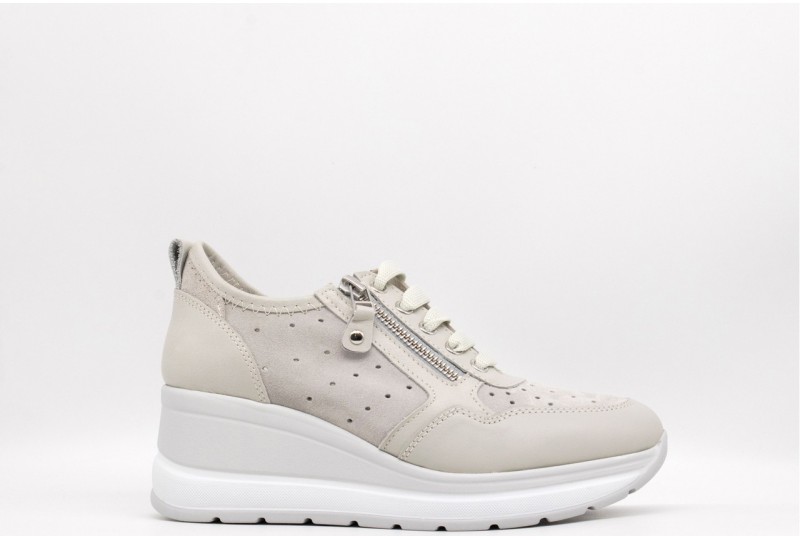 MELLUSO Sneaker in morbida...